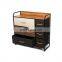 Customized 5L-612 Popular ClothingStorage Chest 7 Drawer Dresser Bedroom Furniture With Wooden Pull