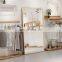 Modern Large Full Length Floor Mirror Full Body Tall Mirror Free Standing or Wall-Mounted Brushed Thin Frame for Bedroom