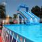 High quality wholesale above ground swimming pool prices/kids pool/ metal frame pool