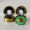 Open Style Excellent Skateboard Miniature Mix Color Gold-Black Deep Titanium Groove Ball Bearings 608 Manufacturer Ningbo China