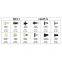 Automobile general door panel clip lining trim panel side skirt reinforced thick nylon damping plastic clip