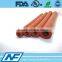waterproof silicone white foam pipe insulation