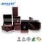 China manufacturers wholesale Wine red custom PU jewelry box