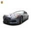 Accessories part auto carbon fiber rear diffuser front lip side skirt for maserati granturismo CSS body kit