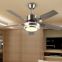 High quality fashion design ceiling fan wall lamp sconce nordic glass with light and remote control