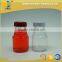 50ml clear mini glass milk bottles wholesale/ glass drinking bottles