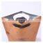 Custom Resealable Side Gusset Zipper Ziplock Aluminum Foil Plastic Bag Square Bottom Packaging Pouch for Tea Snack Coffee