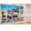 quality white double glass aluminium windows security grill window burglar casement windows for sale