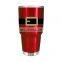 30 oz Double Wall Vacuum 18/8 Stainless Steel Tumbler with Lid, Handle, Straws, Brush