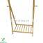 Best Quality  Bathroom Clothing Hat Rack Vintage Expandable Bamboo Towel Holder Coat Hanging Rack Stand
