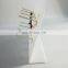 exhibition show 8pcs pegboard plastic hook holder small Mobile accessory acrylic hook display rack