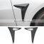 For Tesla Model 3 2017-2019 Exterior Universal Carbon Fiber Side Air Trim Camera Side Vents Fender Cover Trim