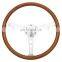 380mm Wood steering wheel for antique car, antique steering wheel wood