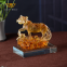 Company Annual Crystal Meeting Gift 2022 Liuli Tiger Year Luxury Marketing Souvenir Sculpture