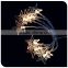 10LED star christmas lights battery operated powered
