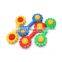 Sunflower Rattles Plastic Hand Catching Rattle Toys