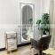 Modern Gold Salon Equipment full length wall large hair salon station led mirror