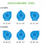 PP-FRP anti corrosion centrifugal ventilation fans