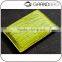 High Quality Wholesale Yellowish Green Color Genuine Real Crocodile Skin Leather Credit Card Holder Purse Pocket Wallet