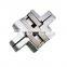 Zinc Alloy Hidden Hinge Invisible Cross Door Hinge Cabinet door Concealed cross heavy Door Hinge