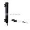 X-AVION Powder Coated Black Universal 2'' X 13'' Aluminum Radiator Coolant Overflow Tank