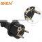 Europe16A Straight 3 Wire CEE7/7 IP44 Waterproof Plug EU Germany International VDE Power Cord Plug