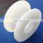 Custom White Nylon Pulley Roller Bearing With OEM Pulley Wheels Sliding Roller Wheel Reliable Quality