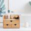 Bamboo Cosmetic Hot Selling Creative Design Drawer(old) Bamboo Storage Box Home Storage & Organization Kitchen & Tabletop