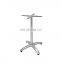 machining and welding black cast iron bar table base and leg