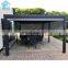 Ballede waterproof sunshade motorized adjustable white aluminum pergola bioclimatic