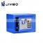 17E small blue home hotel portable fireproof security safe deposit electronic money colorful mini safe box