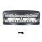 Super Duty Matte Black W Amber LED Lights Replacement Upper Grille Front Mesh Grill Fit for 2008-2011 Ford F250 F350