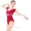 Classic Adult Ballet Leotard with Round Front and U Open Back Girls Gymnastics Leotard