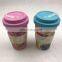 Customize Bamboo Fibre Reusable Coffee Cup