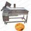 Professional automatic pork rinds frying machine Peas peanuts indian noodle snack chips continuous fryer