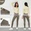Anti-Rolling Yoga Four Way Stretch Leggings Women Wholesale Gym Butt Lift Fitness Pants 80nylon 20spandex