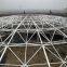 Large Span Structural Space Frame Curved Steel Roof Cement Plant Storage Shed Coal Storage Shed