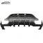C253 GLC Coupe Topcar Style High Quality Forged Carbon Rear Diffuser Rear Bumper Splitter For Benz GLC200 GLC260 GLC300 COUPE