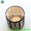 Golden tealight candle holders for home decors