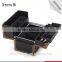 Guangdong factory made cosmetic packaging box makeup organizer case with trays inside