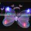 Wholesale cheap double layer 4lights fairy butterfly wings Halloween costume butterfly wings