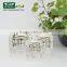 2015 Luxury Red Cubic Cosmetic Plastic Acrylic Jar for Essential Cream Bottle
