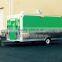 Green uniaxial food truck NEW 4.8 M ENCLOSED CONCESSION FOOD VENDING BBQ TRAILER MOBILE KITCHEN