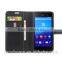 Professional OEM manufacturer provide customized stand wallet case for Sony Xperia M5