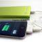 12000mah iwo colorful power bank charger with dual outputs