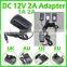 EU US UK AU PLUG switch power supply Adapter AC to DC12V 1A 2A 3A 5A 6A 7A 8A 10A ac dc power supply 12V