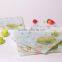 Square shape Toughen glass fruit plate
