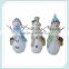 polyresin snowman figurine for christmas gift