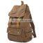 Newest vintage canvas backpack, canvas camera backpack bag