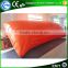 Orange towable inflatable water toys inflatable water catapult blob for kids